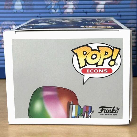 Funko Pop Icons Vinyl Figure #18 - MTV Moon Person - Picture 5 of 5